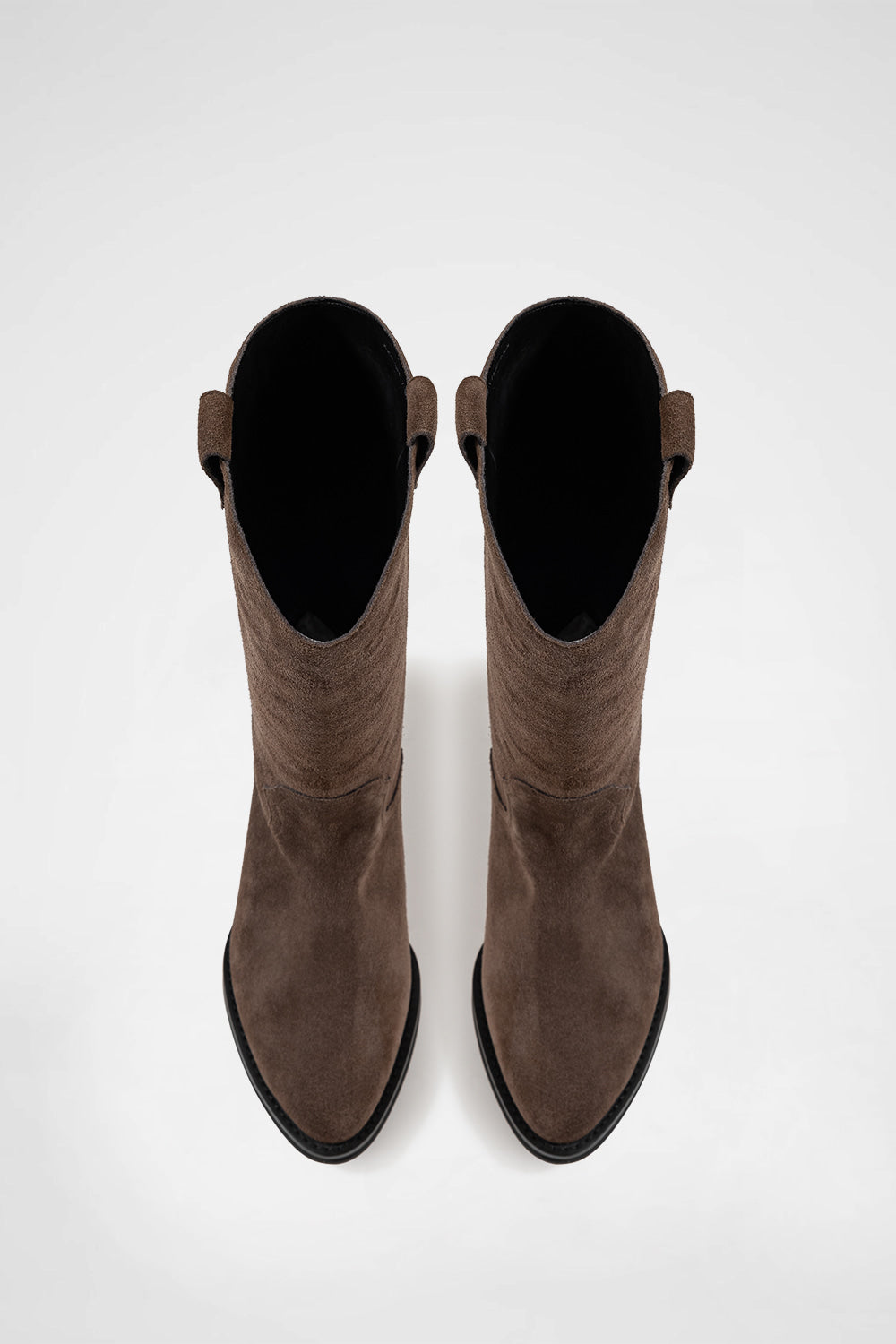 Mild Western Boots In Brown