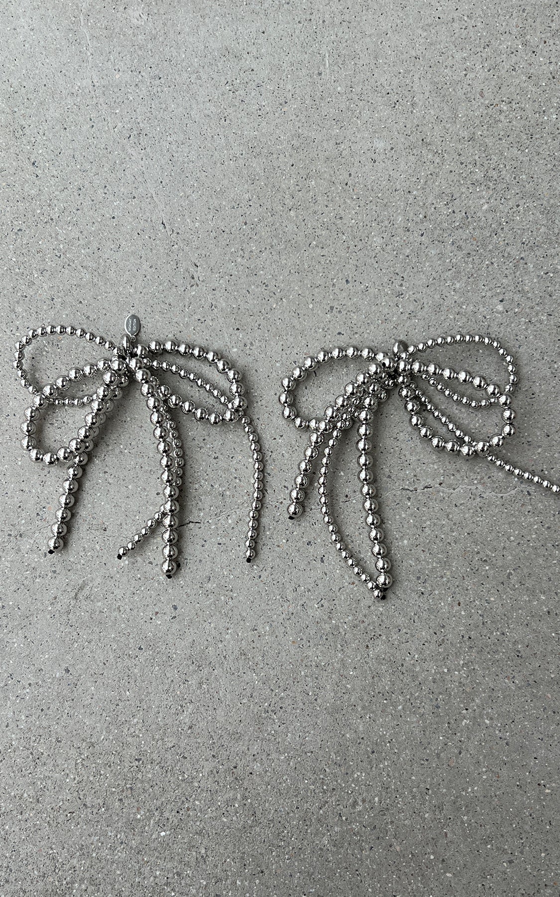 Silver Tassel Shoelace Charms(Set)