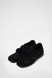 Pinking Mary Jane Sneakers In Black