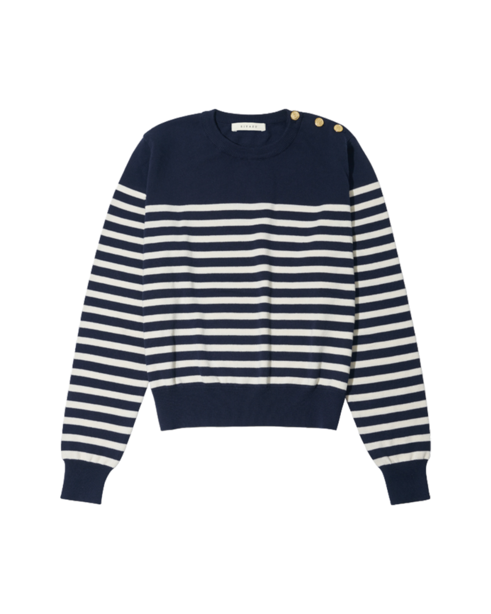 Birkin 海軍藍條紋針織衫
