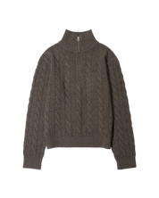 Superfine Merino Wool Bokashi Sweater In Bokashi Brown