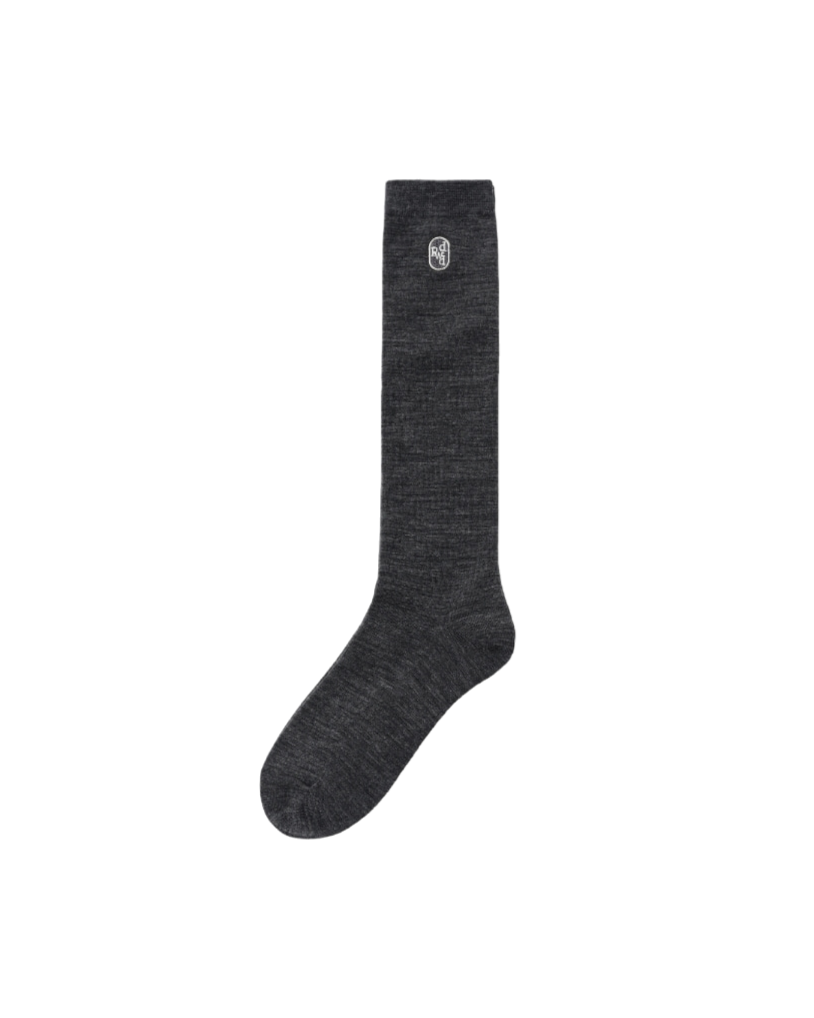 Wool Knee Socks In Chacoal