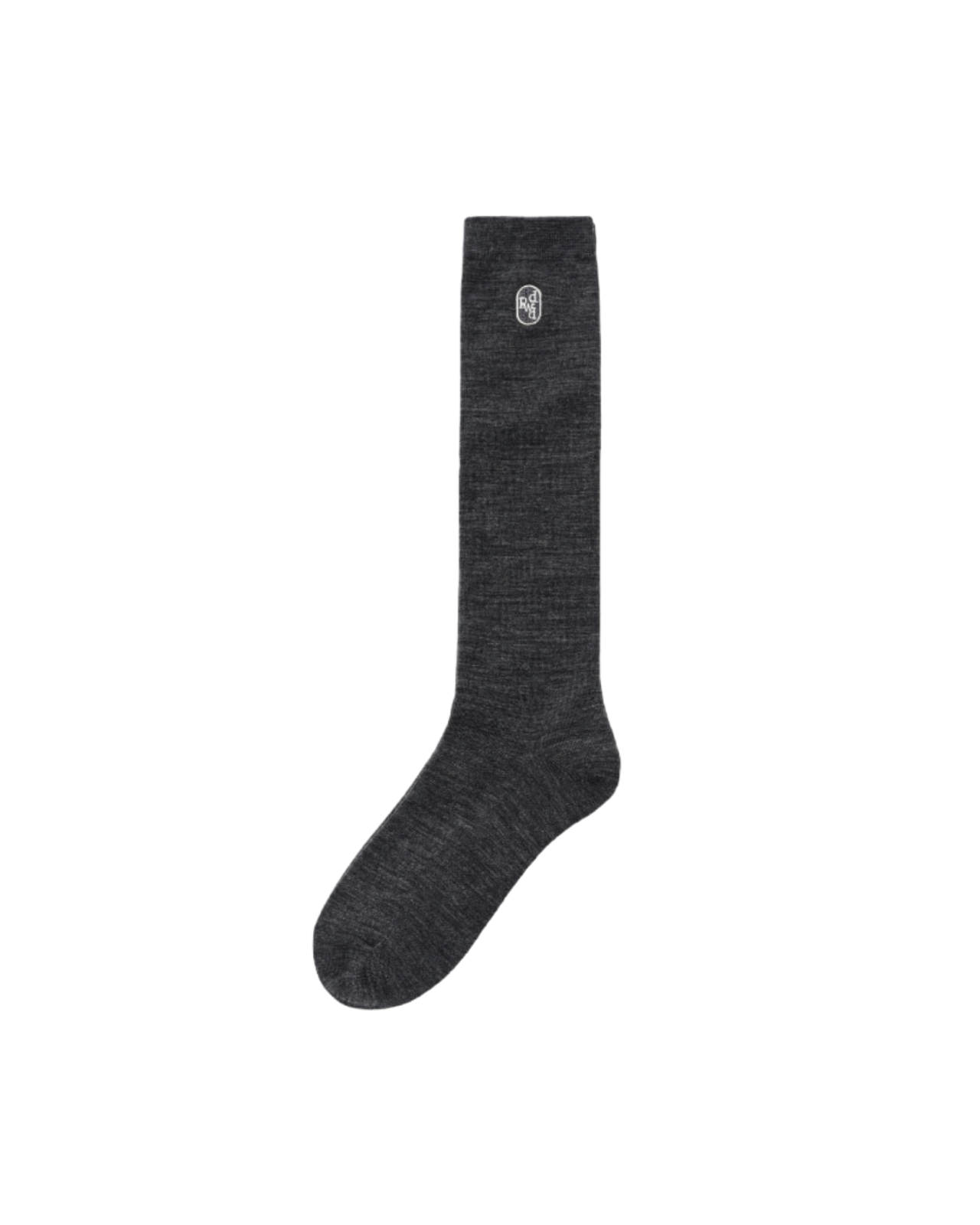 Wool Knee Socks In Chacoal