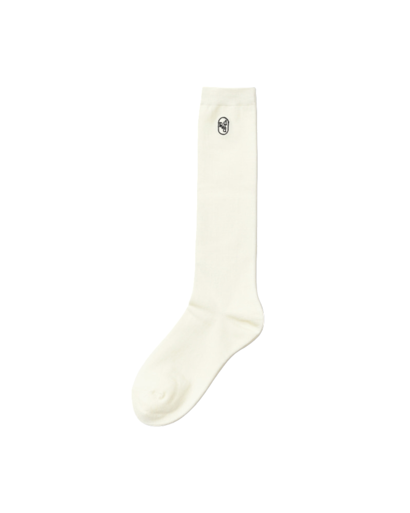 Wool Knee Socks In Ivory