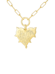 Power Love Necklace In Gold