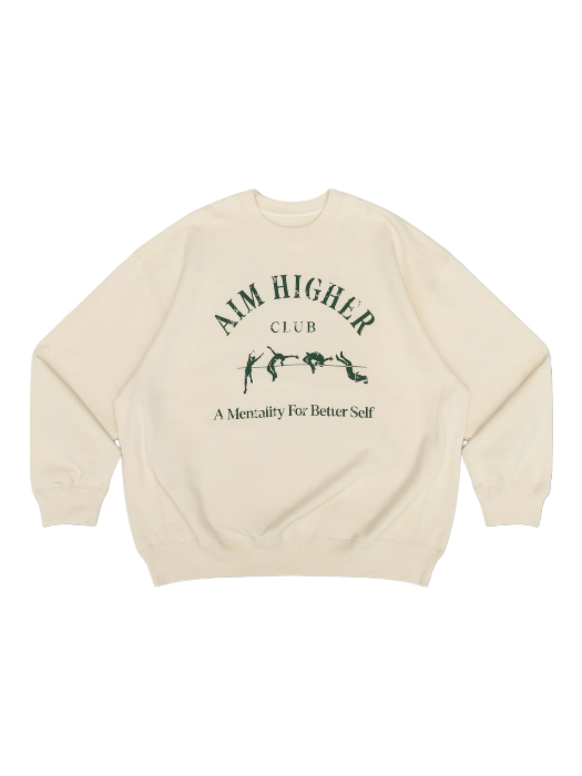 Aim Higher Club Light Sweater In Cream