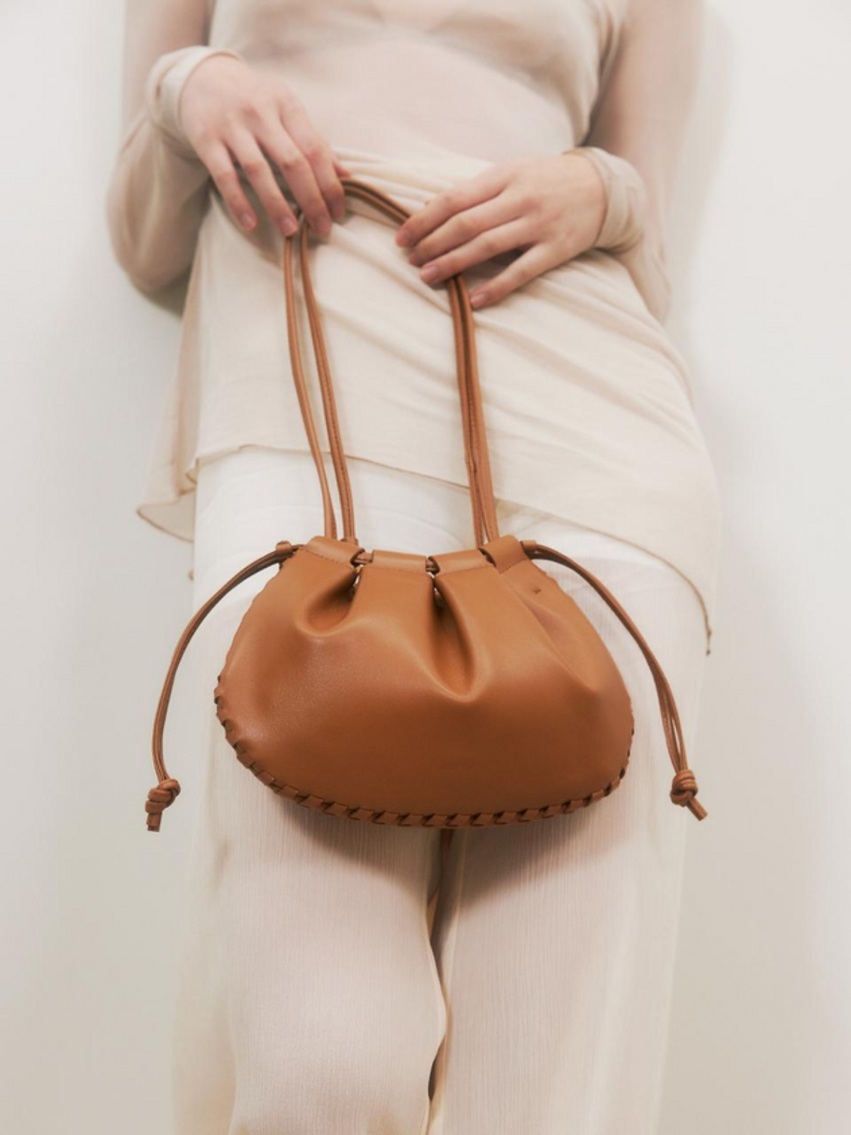 Bon Bien Bag In Tan Brown