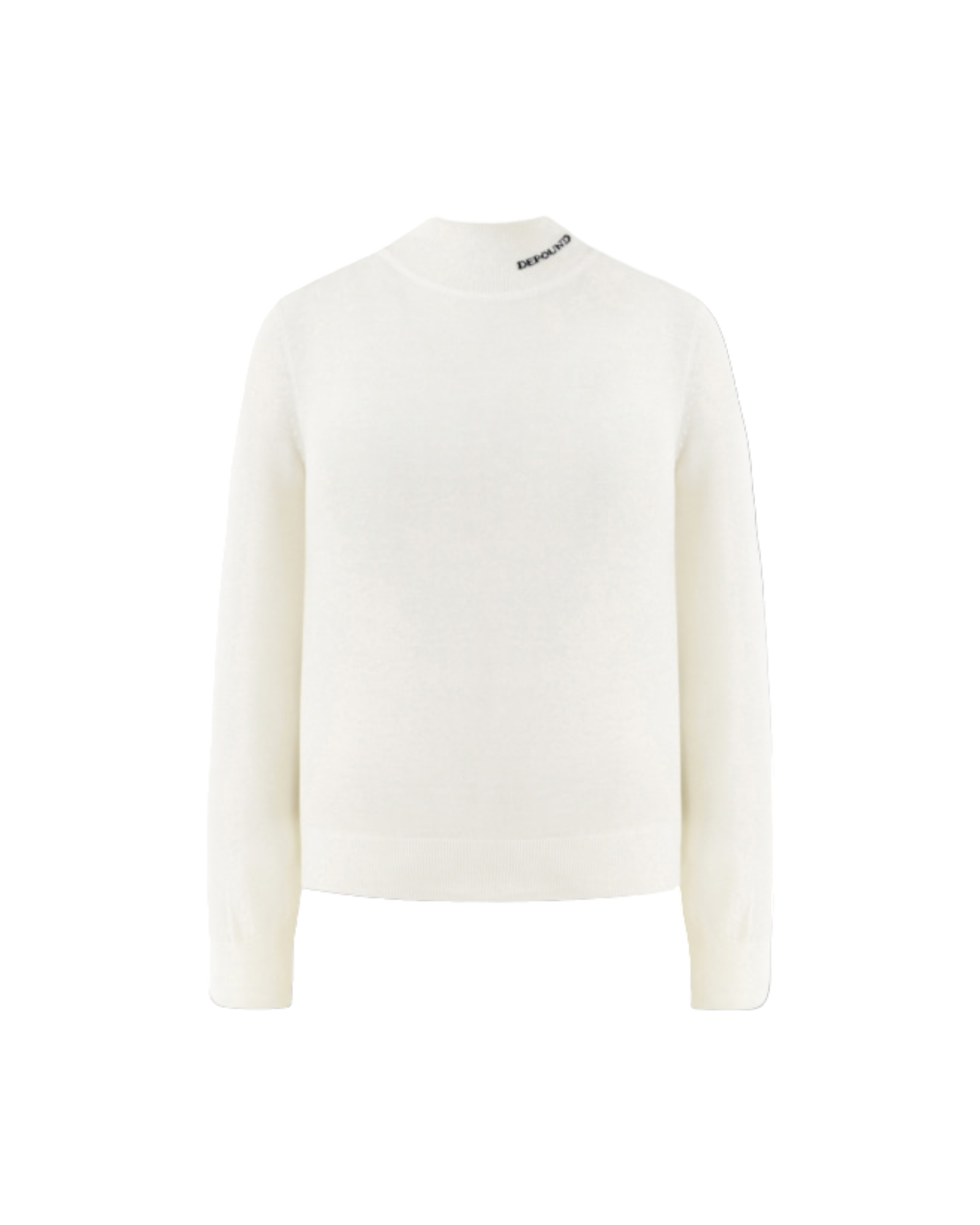 Turtle Neck Knit In Ivory