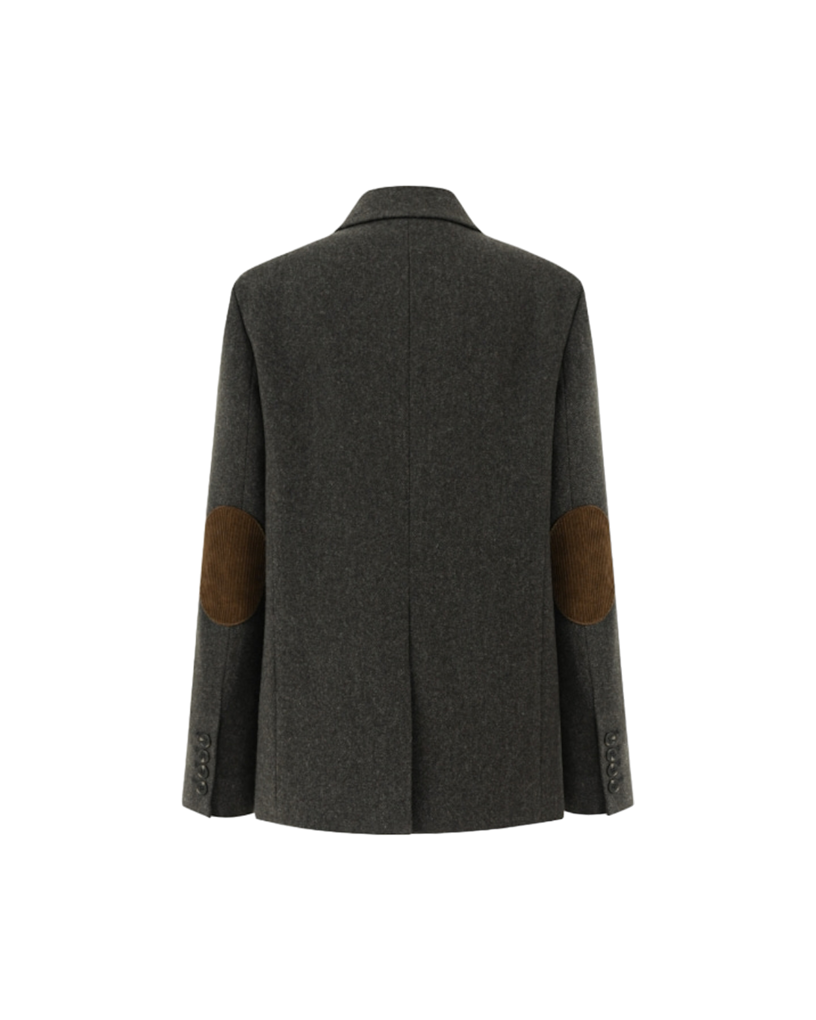 Elbow Patch Classic Jacket In Dark Brown