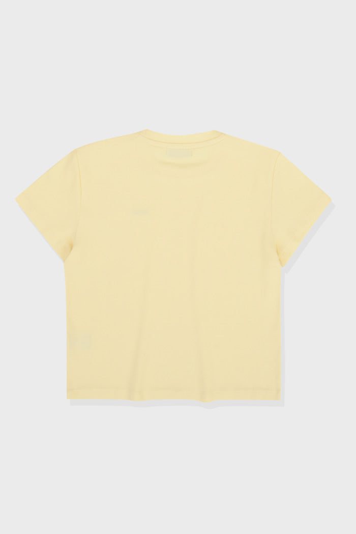 WMM Small Logo T Shirt In Lemon