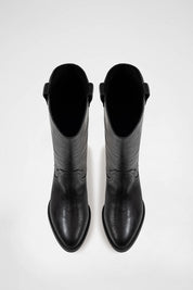 Mild Western Boots In Black