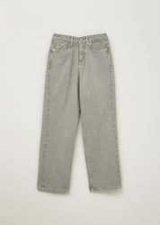 Essential Dyeing Denim Pants In Grey