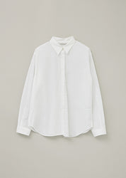 Bio Poplin Shirt In White