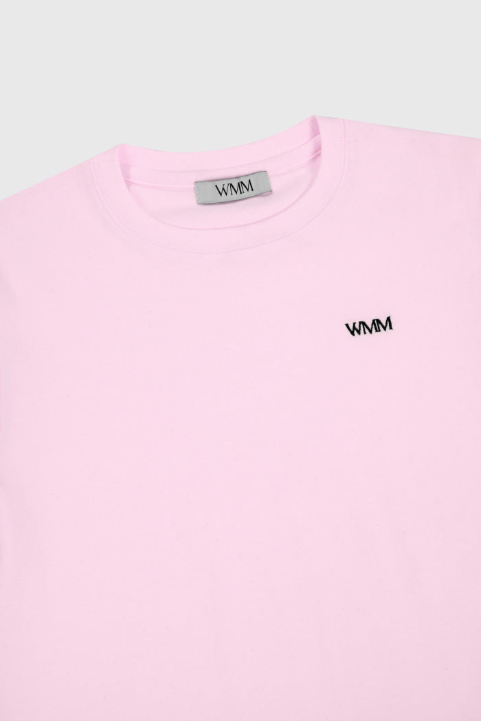 WMM Small Logo T Shirt In Light Pink