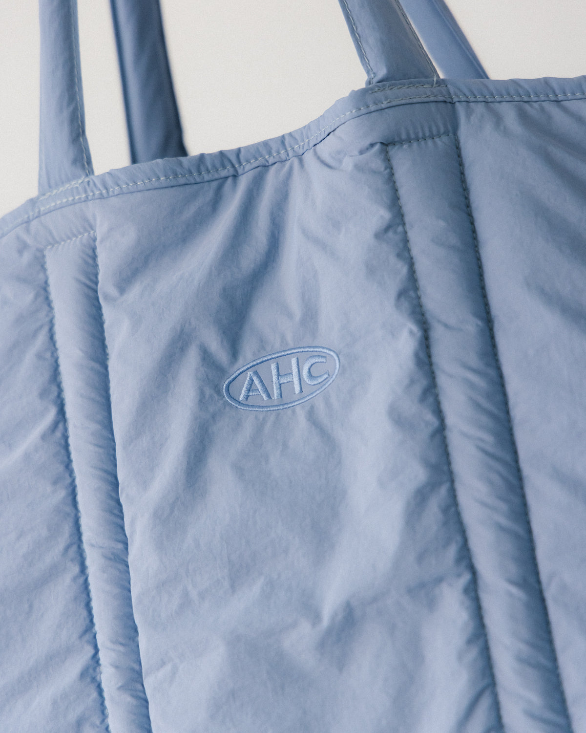 Aim Higher Club Convertible Cloud Tote Bag In Baby Blue