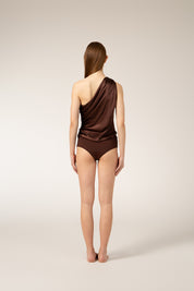 ROSÉ Bodysuit In Mocha