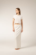 PAIGE Maxi Skirt In White