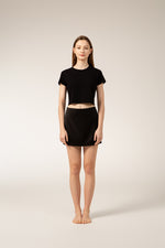 PAIGE Mini Skirt In Black