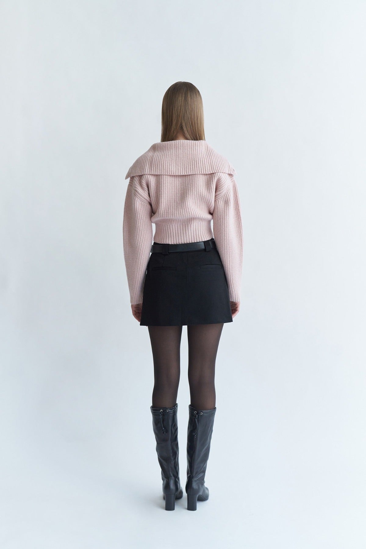 Maon Reversible Knit In Pink
