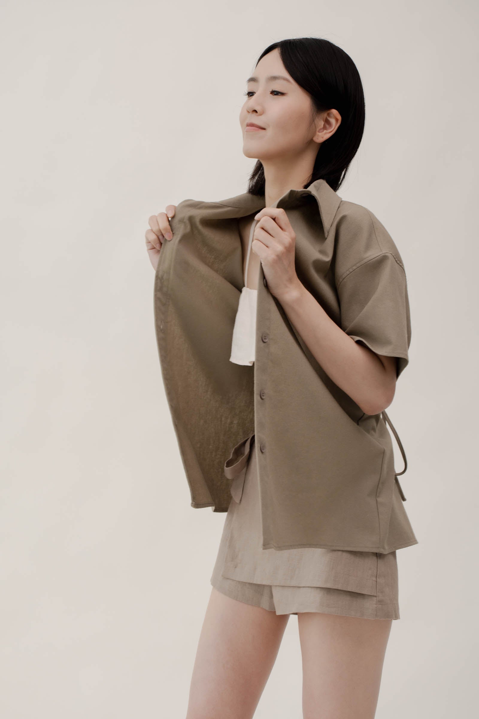 ELISE Shirt In Khaki