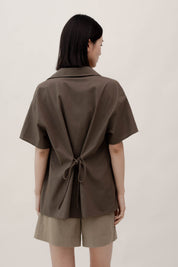 ELISE Shirt In Dark Olive