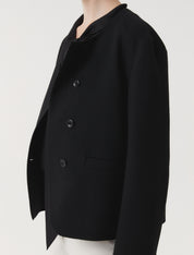 Es Tweed Jacket In Black