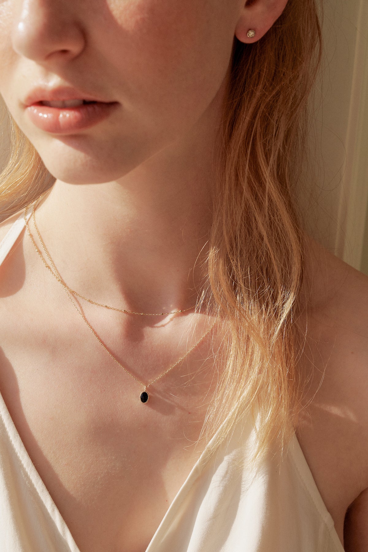 Square Soft Layered Necklace