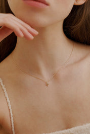 Sweet Pea Diamond Necklace