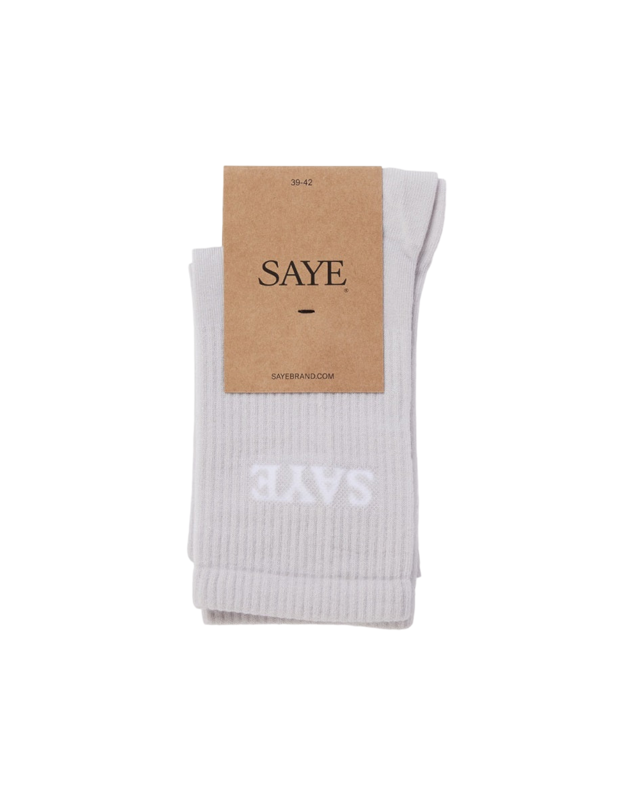 High Everyday Socks - Offwhite & Grey - SAYE