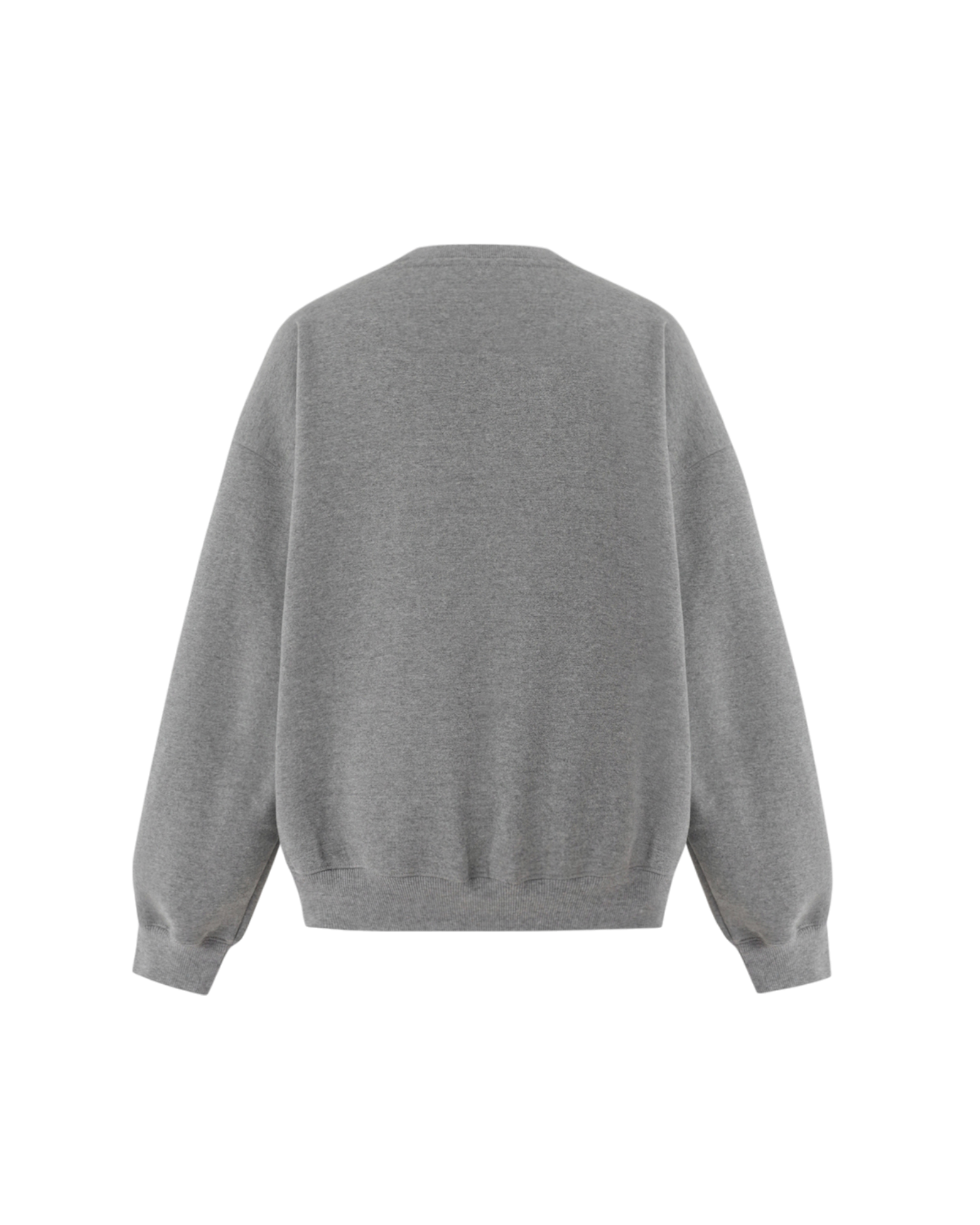 Bonheur Boucle Embroidery Sweatshirt In Gray