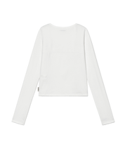 Mia Square Neck Long Sleeve In Ivory