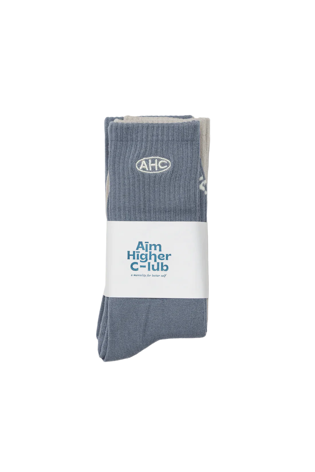 Aim Higher Club Walk More Socks Pack for HER In 2 Light Smoke Grey 1 Grey Blue