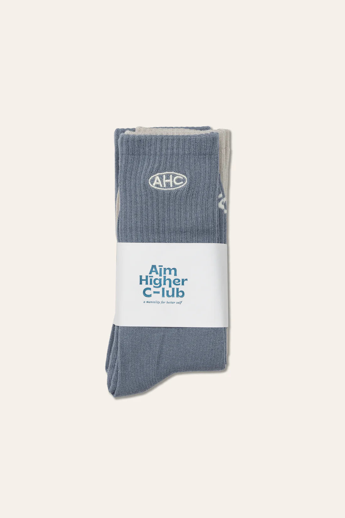 Aim Higher Club Walk More Socks Pack for HER In 2 Grey Blue 1 Light Smoke Grey