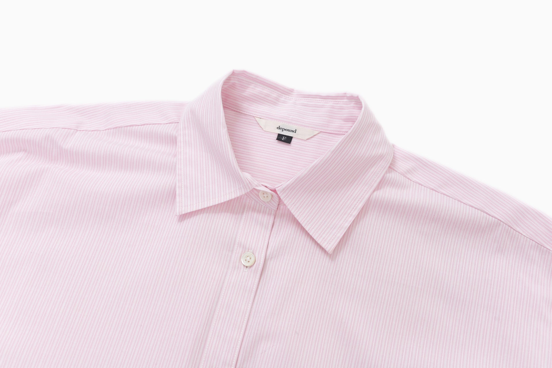 Stripe Oversize Shirts In Pink