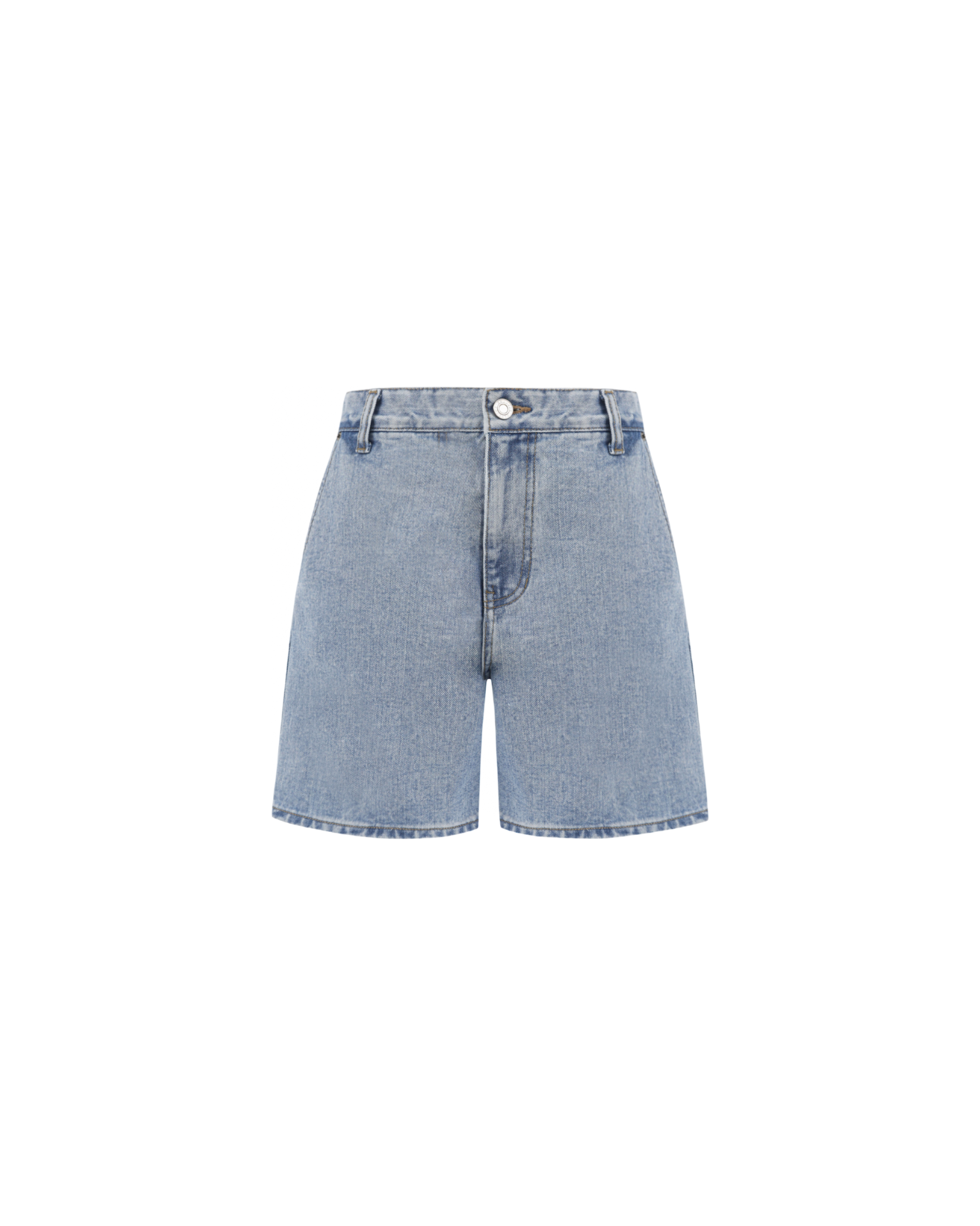 Denim Shorts In Light Blue