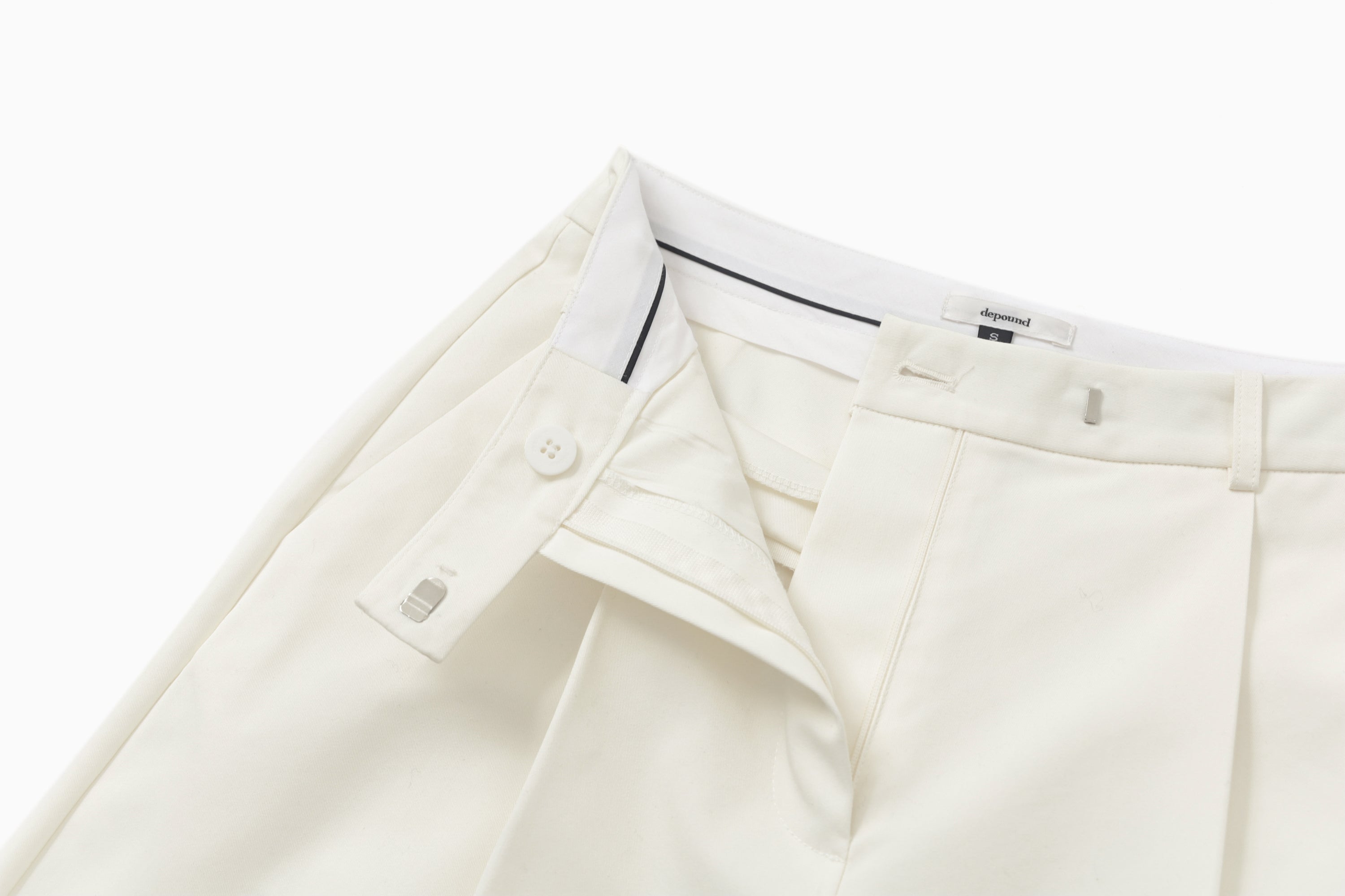 Bermuda Pants In Ivory