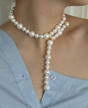 Chamani Pearl Choker Necklace