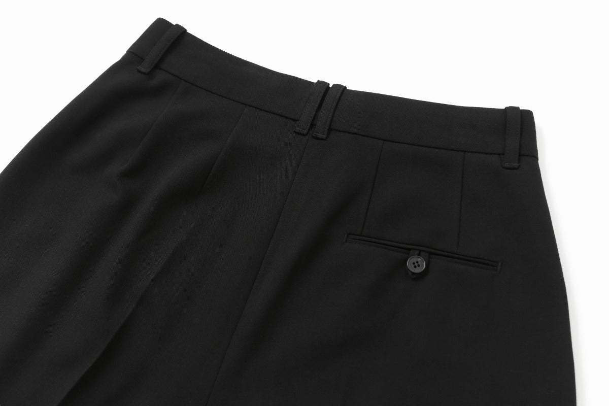 兩件黑色寬闊休閒褲