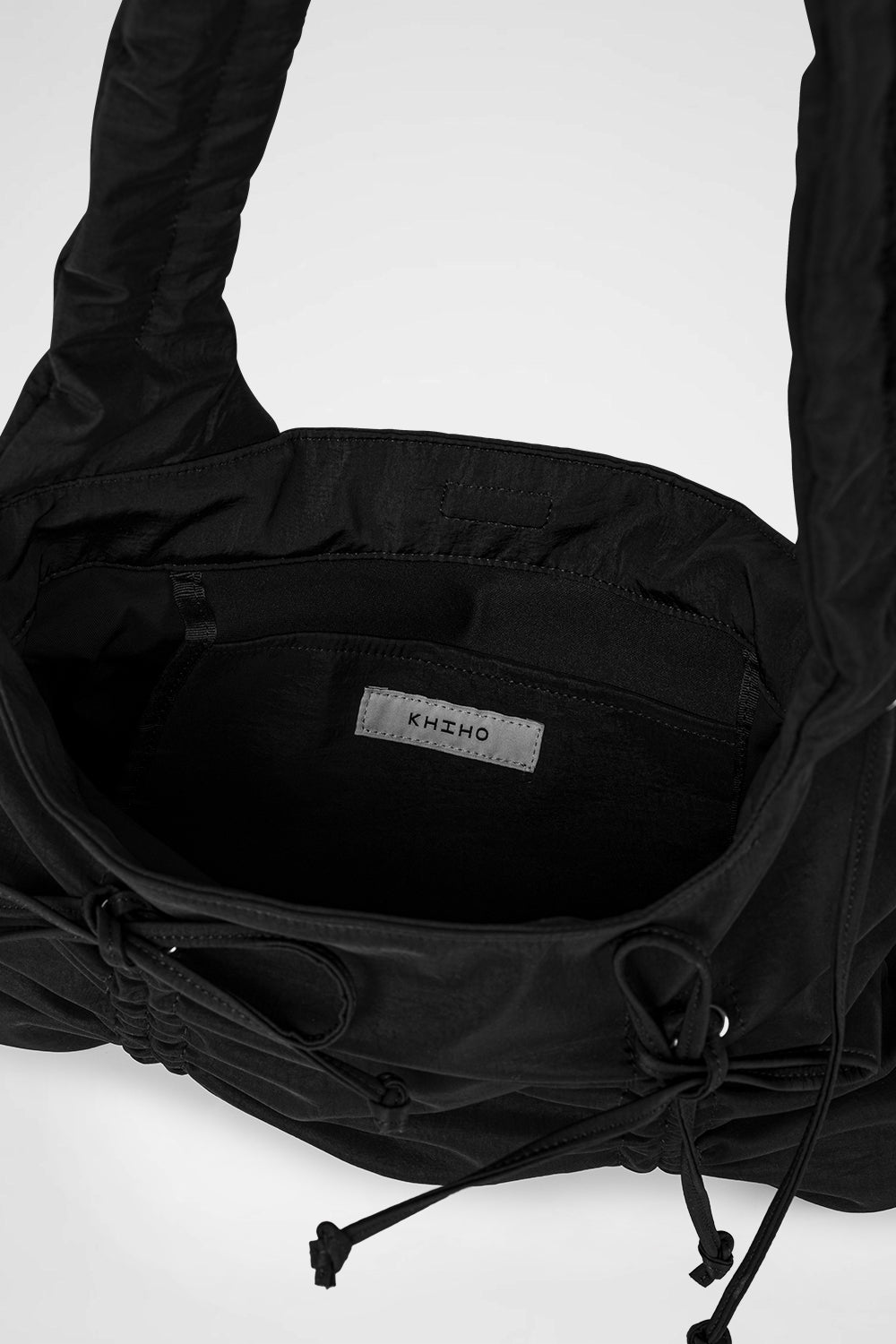 Multi-ribbon Bag In Black