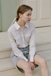 Perfect Cotton Shirts In Cream
