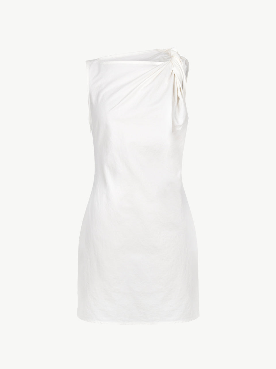 Twirling Dress In White