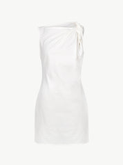 Twirling Dress In White
