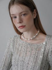 Brooklynn Pearl Necklace