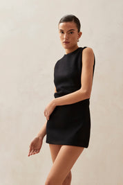 Vetmin Mini Dress In Black