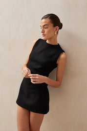 Vetmin Mini Dress In Black