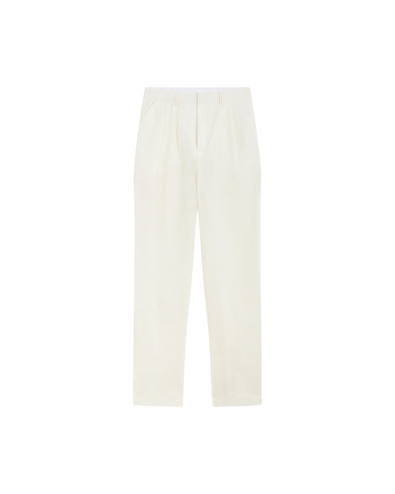 Flow Tailored Pants Natural White In Natural White