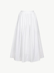 Full Volume Skirt In White