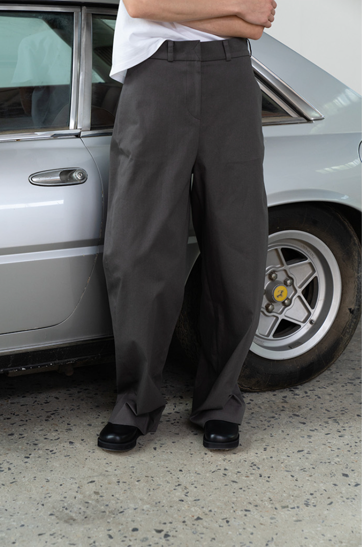 Airy Pants In Anthracite