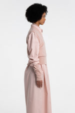 Crop Knit Vest In Pink