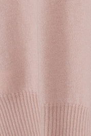 粉紅色短版針織背心
